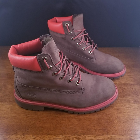 Timberland Other - Men's Timberland Orange Rimmed Boots